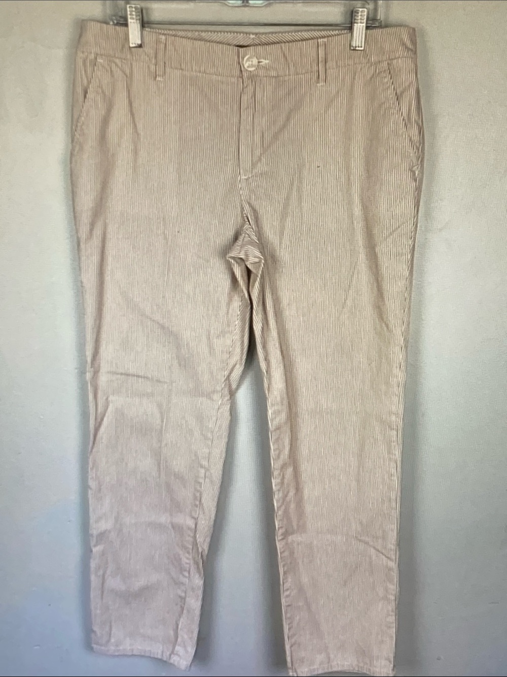 Tommy Hilfiger Women’s Light Beige Slim Chino Trousers